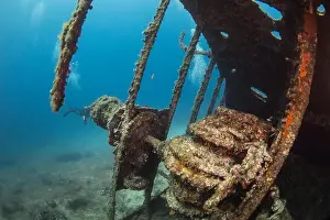 Underwater Photography Prints: Wreck of Saphis, Mediterranean sea