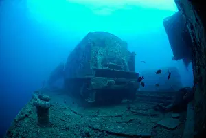 Lies Prints: Wreck of the Thistelgorm in the Red Sea, off Egypt