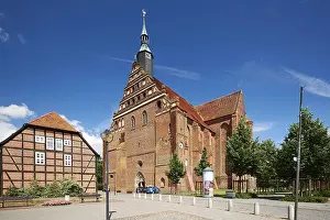 Gothic Style Prints: Wunderblutkirche St. Nikolai in Bad Wilsnack, Prignitz, Brandenburg, Germany