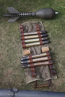 Ammo Prints: WW2 German 37mm PAK 36 ammunition and a Stielgranate 41 shaped charge