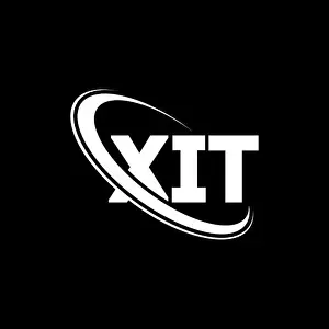 Company Vector Vectors Prints: XIT logo. XIT letter. XIT letter logo design