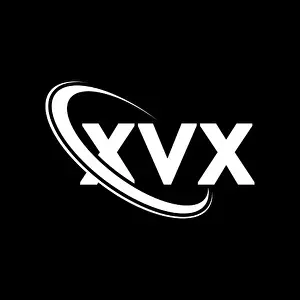 Company Vector Vectors Prints: XVX logo. XVX letter. XVX letter logo design