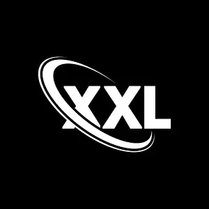 Company Vector Vectors Prints: XXL logo. XXL letter. XXL letter logo design