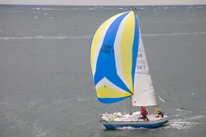Sailing Prints: Yacht sailing in the Solent
