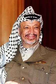 Politicians Prints: YASSER ARAFAT politkcal leader of the PLO