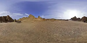 Yellow River Prints: Yellow River Stone Forest 3(景泰黃河石林), Jingtai County, Gansu Province-CN