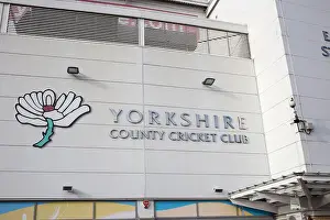 Yorkshire County Cricket Club Headquarters at Headingley, Leeds, West Yorkshire. UK