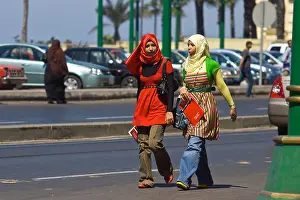 Alexandria Prints: Young Muslim Women in Alexandria Egypt