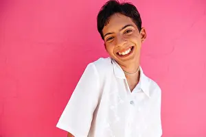 Gen Z Prints: Young teenage boy feeling proud of his queer identity