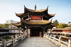Yunnan Prints: Yuantong Buddhist Temple, Kunming, Yunnan Province, China