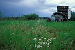 Ford Prints: Yukon River Circle City Alaska