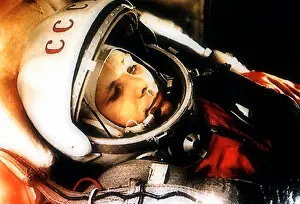 Dress Prints: Yuri Gagarin, Russian cosmonaut, 1961