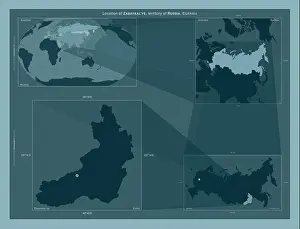 Eurasia Prints: Zabaykal'ye, territory of Russia