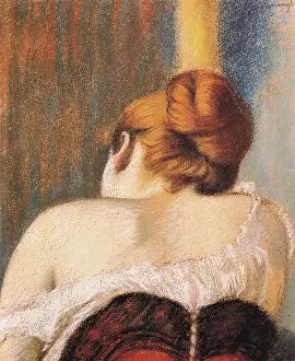 Culture Museum Prints: Zandomeneghi - Woman Corset C 1900