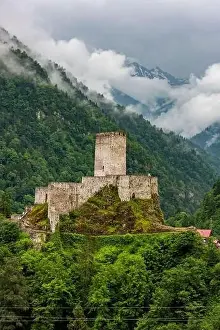 Blacksea Prints: Zilkale Castle in Rize, Turkey