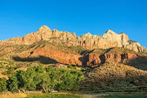 Lies Prints: Zion National Park is located in southwestern Utah on the border with Arizona