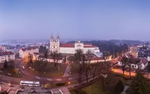 Veszprem County Prints: Zirc Abbey is a Cistercian abbey, situated in Zirc Hungary