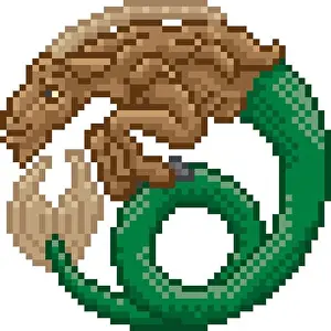 Mermaid Prints: Zodiac Horoscope Capricorn Pixel Art Sign