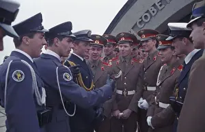 ZSRR Lenino 12.04.1990. Wizyta prezydenta RP Wojciecha Jaruzelskiego w ZSRR (11-14 kwietnia 1990)